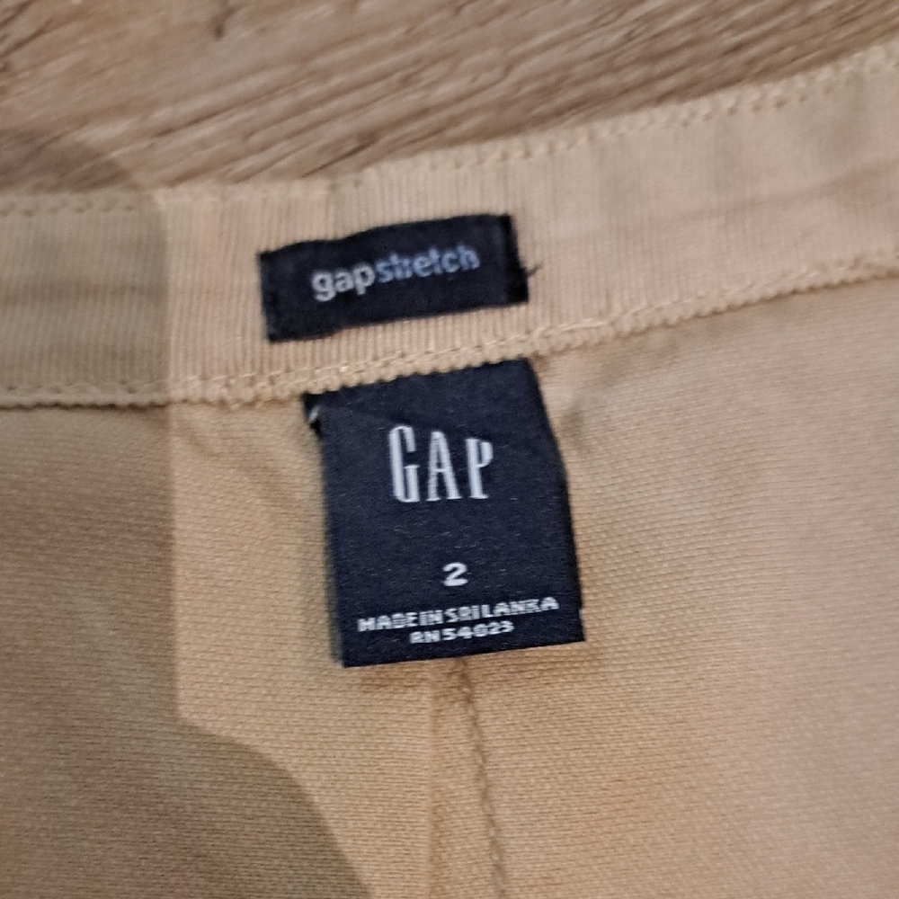 GAP Tan A-Line Women's Skirt - Picture 2 of 3